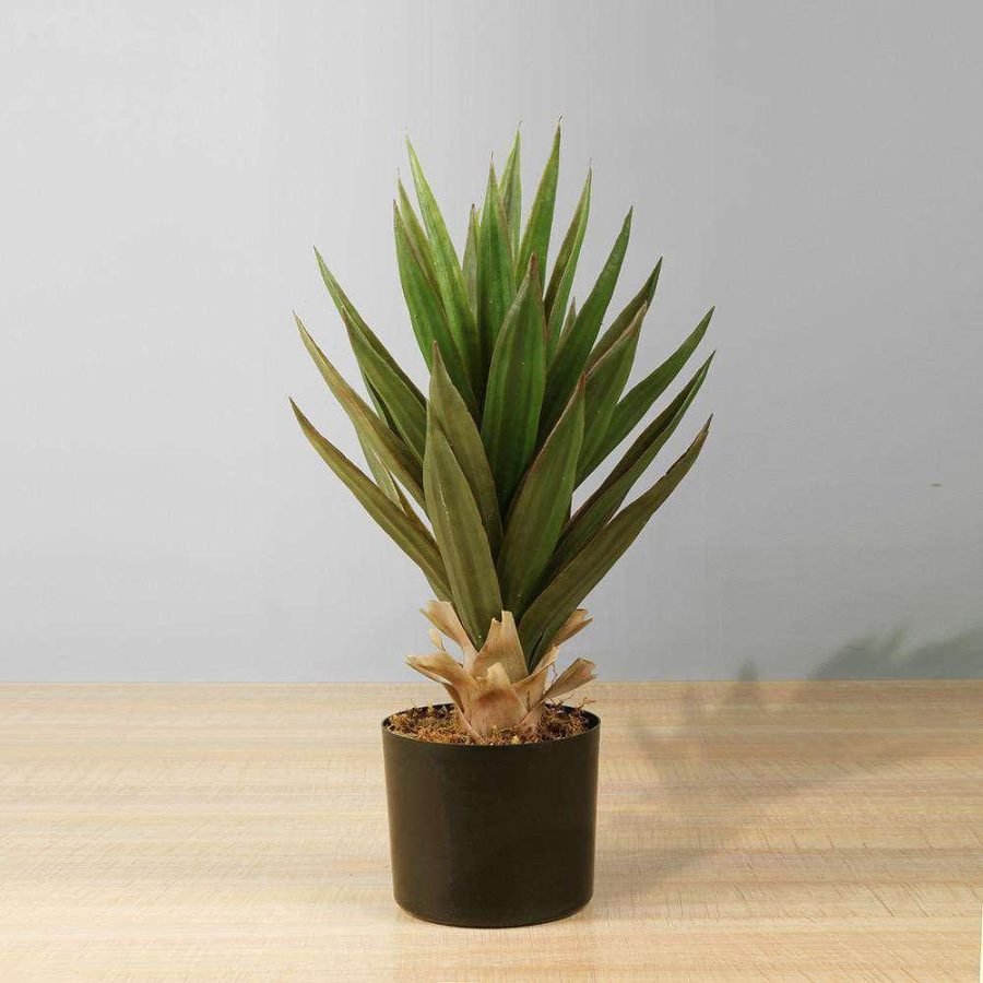 Aloa Artificial Aloe Tree Potted Plant 20” | Artificial Plants & Trees Artificial Plants Artificial Plants & Trees