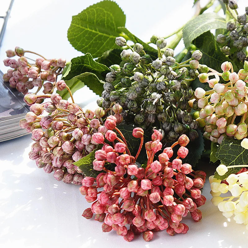 Artificial Hydrangea Fruit Berries | Small Floral & Foliage Decor Decor Small Floral & Foliage Decor