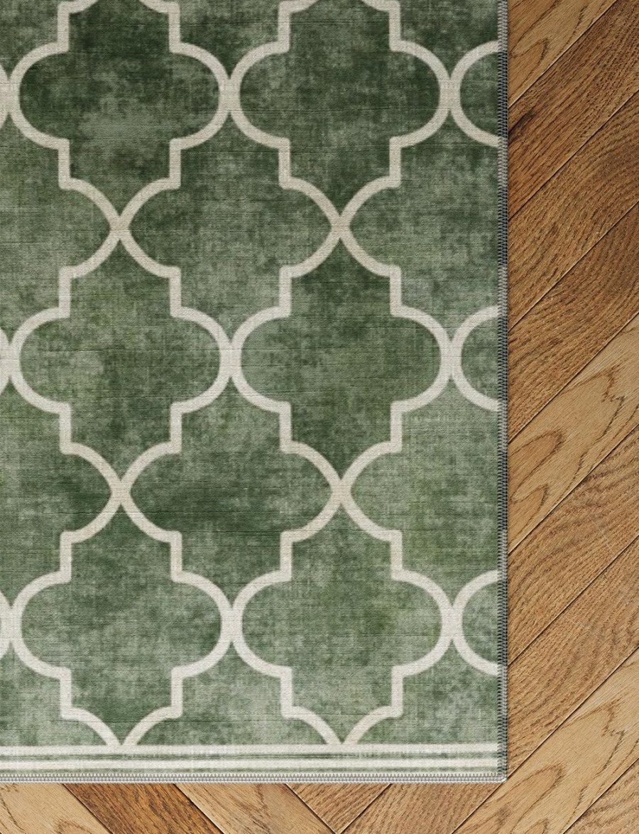 Atlas Ivy Green Rug – 3×5 Rugs – Premium Linen | 3×5 Rugs 3x5 Rugs 3x5 Rugs