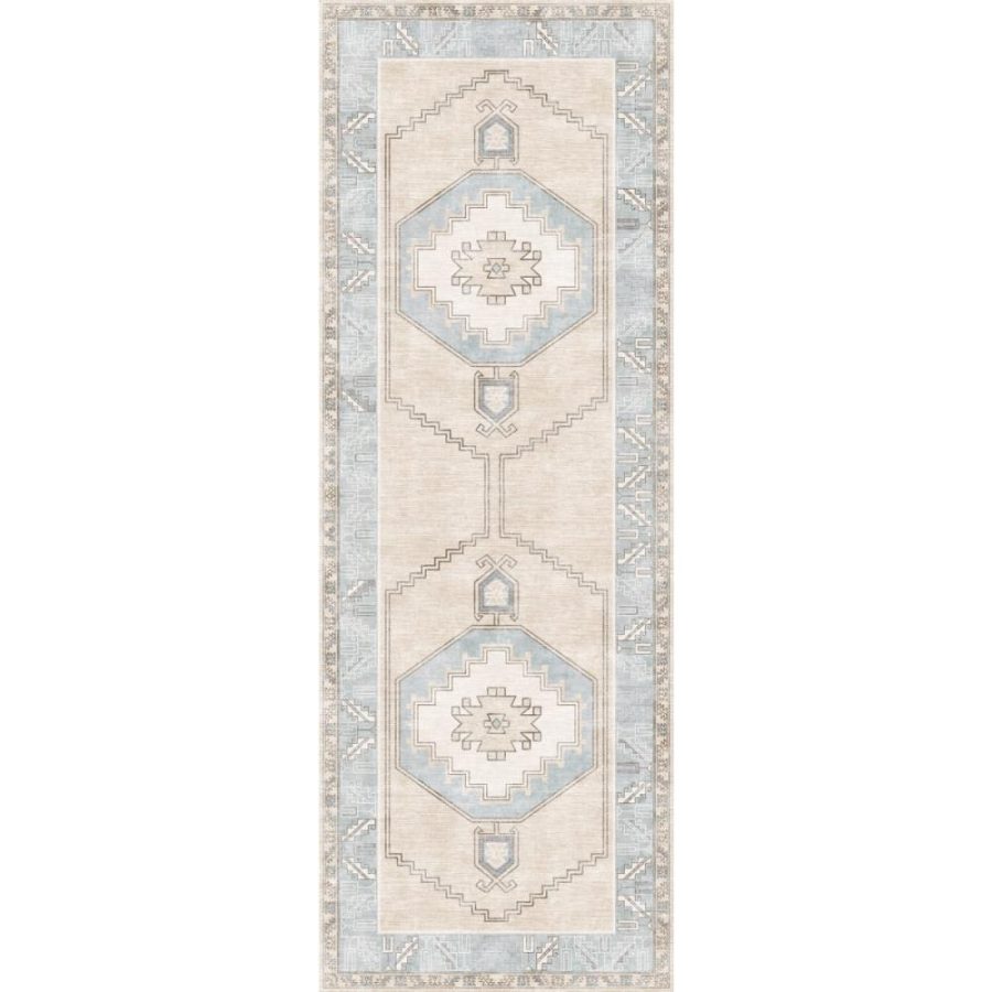 Barbara Light Blue Beige Rug – 8×10 Rugs – Premium Linen | 8×10 Rugs 8x10 Rugs 8x10 Rugs