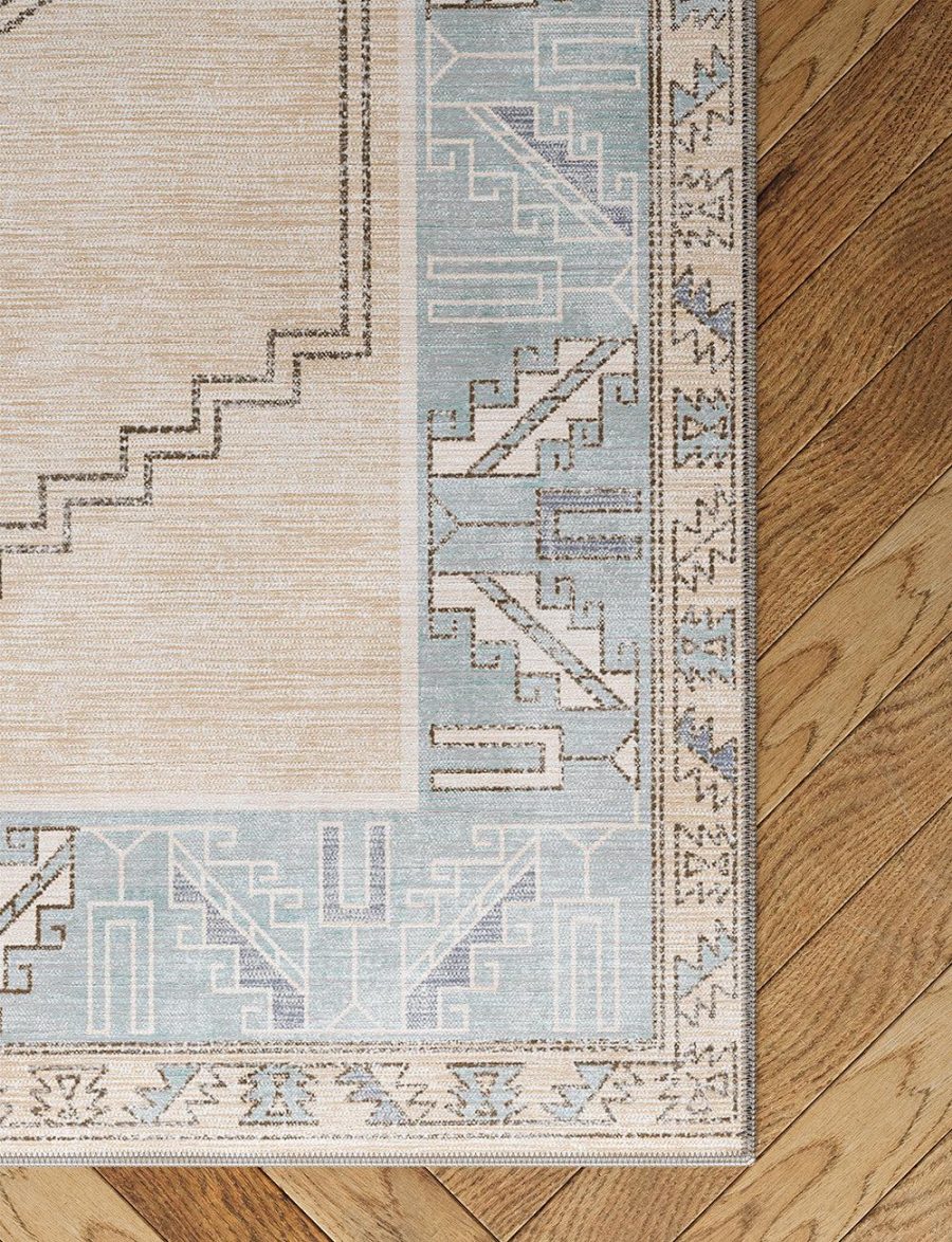 Barbara Light Blue Beige Rug – 8×10 Rugs – Premium Linen | 8×10 Rugs 8x10 Rugs 8x10 Rugs