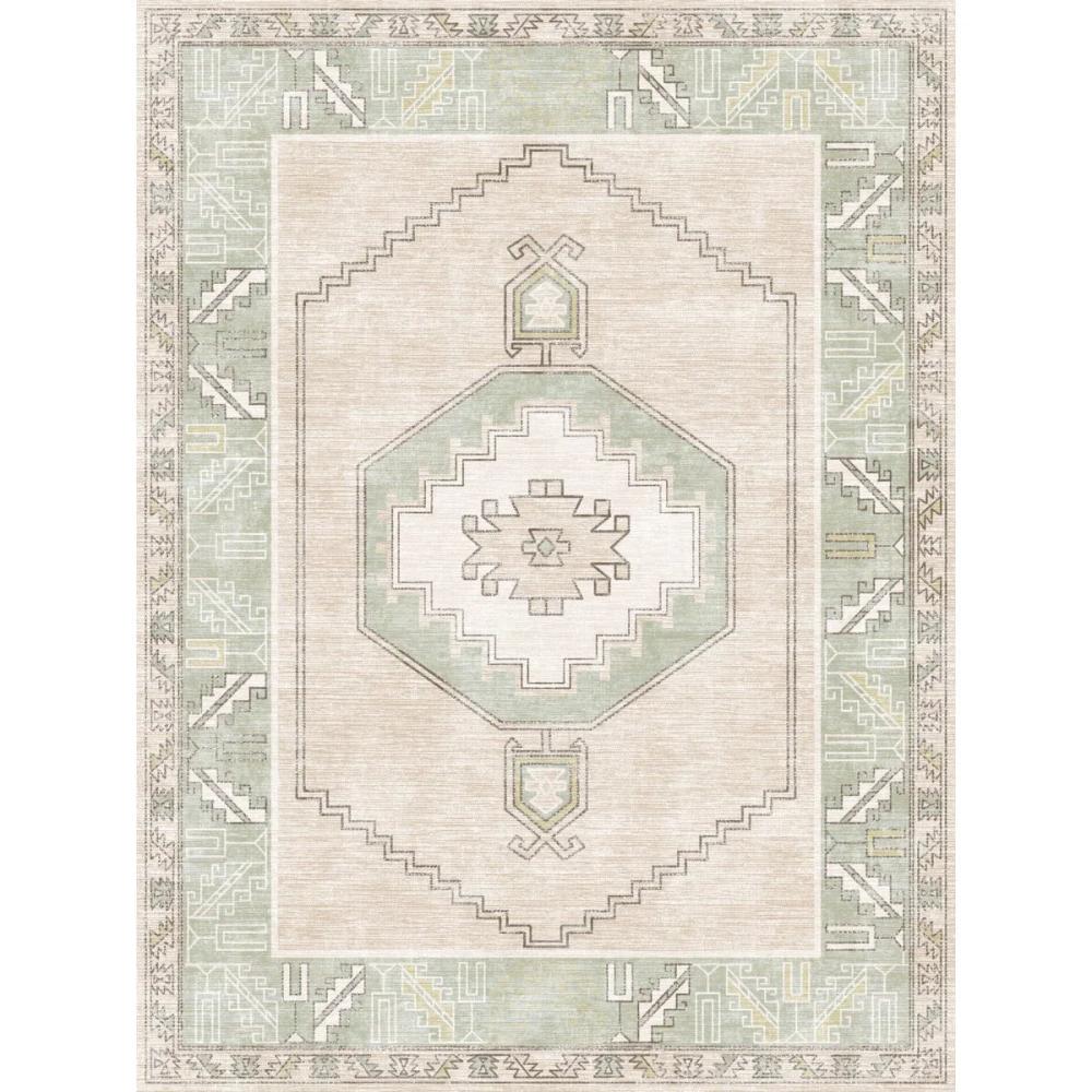 Barbara Light Green Beige Rug – 2.5×10 Rugs – Premium Linen | 2.5×10 Rugs 2.5x10 Rugs 2.5x10 Rugs