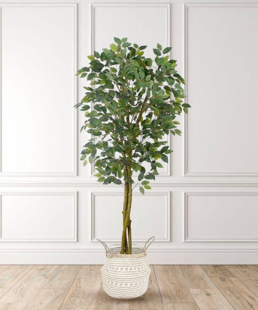 Benja Artificial Ficus Tree Potted Plant 6’ | Artificial Plants & Trees Artificial Plants Artificial Plants & Trees