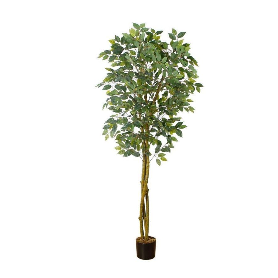 Benja Artificial Ficus Tree Potted Plant 6’ | Artificial Plants & Trees Artificial Plants Artificial Plants & Trees