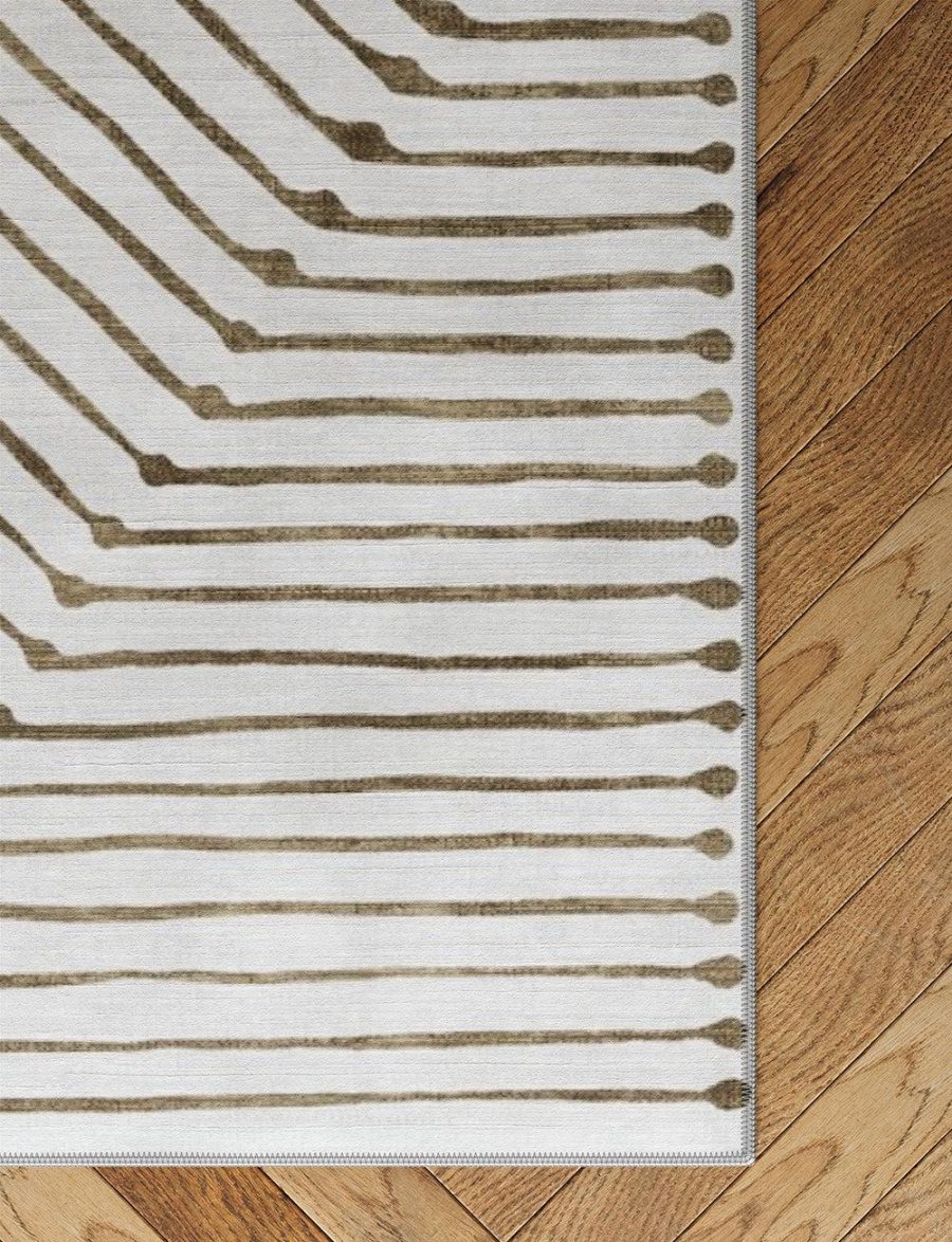 Calator Gold & Ivory Rug – 5×7 Rugs – Premium Linen | 5×7 Rugs 5x7 Rugs 5x7 Rugs