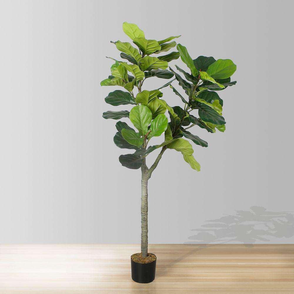 Cora Artificial Fiddle Leaf Potted Plant 5.5′ | Artificial Plants & Trees Artificial Plants Artificial Plants & Trees