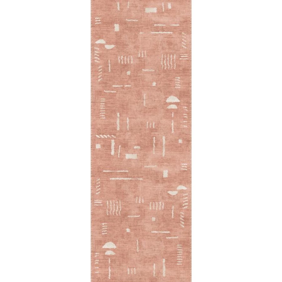 Jama Coral Pink Rug – 5×7 Rugs – Premium Linen | 5×7 Rugs 5x7 Rugs 5x7 Rugs