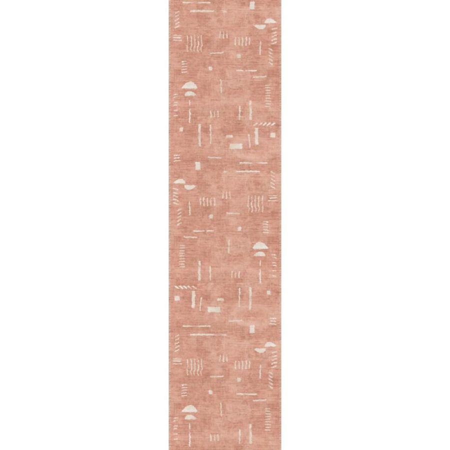 Jama Coral Pink Rug – 5×7 Rugs – Premium Linen | 5×7 Rugs 5x7 Rugs 5x7 Rugs