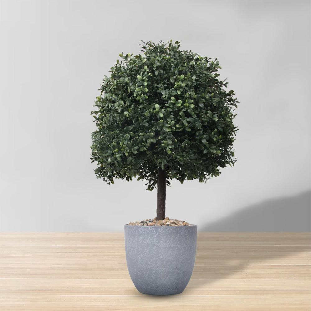 Kingston Faux Potted Cedar Topiary Plant 24” | Artificial Boxwood Topiary Artificial Boxwood Topiary Artificial Boxwood Topiary