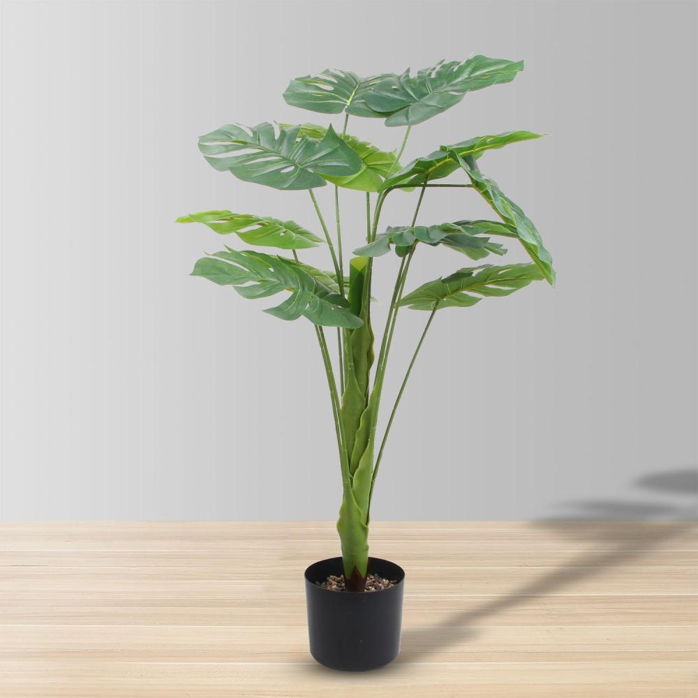 KOFI ARIFICIAL MONSTERA POTTED PLANT 3′ | Artificial Plants & Trees Artificial Plants Artificial Plants & Trees