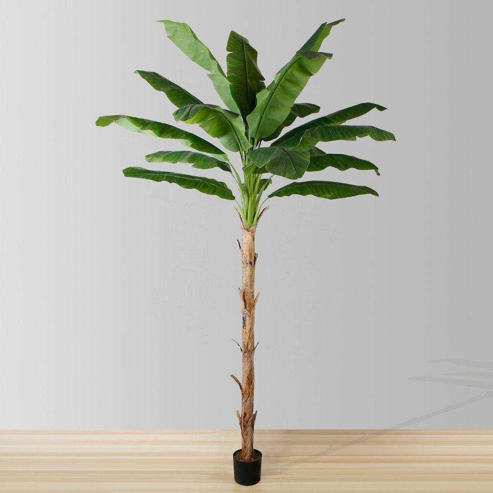 Leya Artificial Banana Tree Potted Plant 10′ | Artificial Plants & Trees Artificial Plants Artificial Plants & Trees