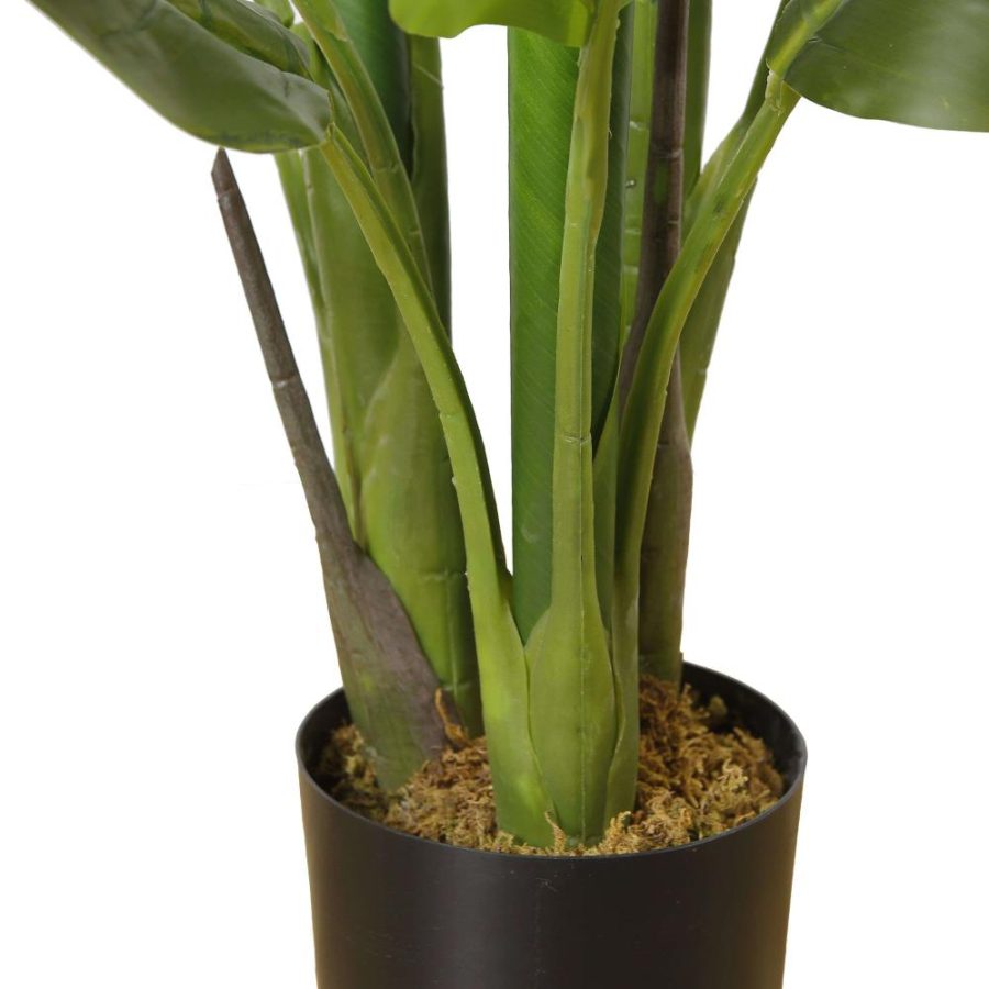 Miki Artificial Spathiphyllum Leaf Potted Plant 3′ | Artificial Plants & Trees Artificial Plants Artificial Plants & Trees