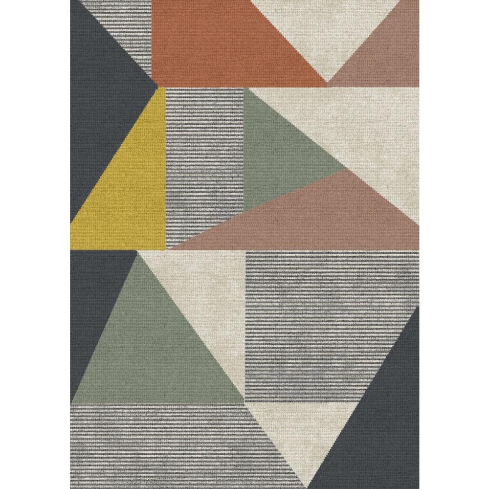 Mizza Grey Multicolor Rug – 5×7 Rugs – Premium Linen | 5×7 Rugs 5x7 Rugs 5x7 Rugs