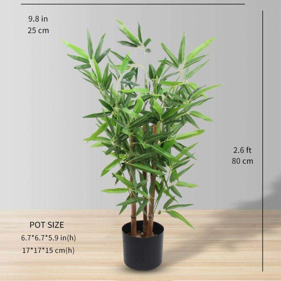 Mosi Artificial Korea Bamboo Potted Plant 31” | Artificial Plants & Trees Artificial Plants Artificial Plants & Trees