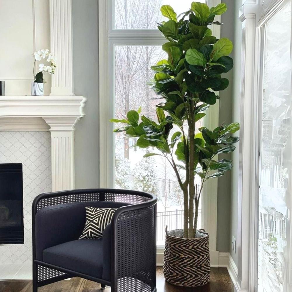 Nora Artificial Fiddle Leaf Potted Plant (Multiple Sizes) | Artificial Plants & Trees Artificial Plants Artificial Plants & Trees