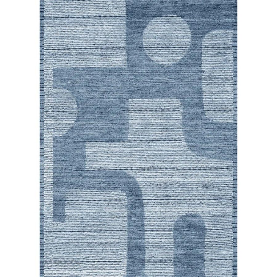 Puzzo Blue Rug – 2.5×10 Rugs – Premium Linen | 2.5×10 Rugs 2.5x10 Rugs 2.5x10 Rugs