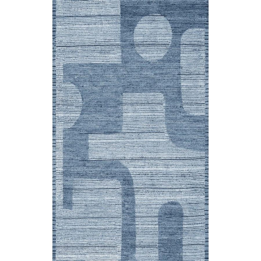 Puzzo Blue Rug – 5×7 Rugs – Premium Linen | 5×7 Rugs 5x7 Rugs 5x7 Rugs