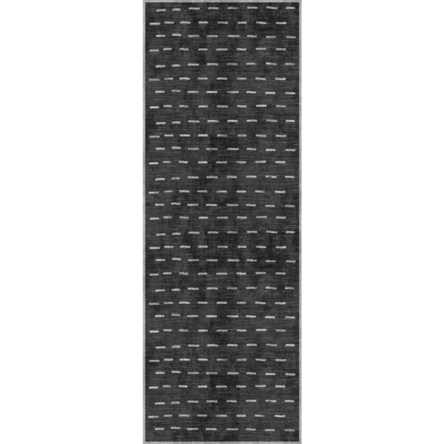 Sando Black Grey Rug – 6×9 Rugs – Premium Linen | 6×9 Rugs 6x9 Rugs 6x9 Rugs