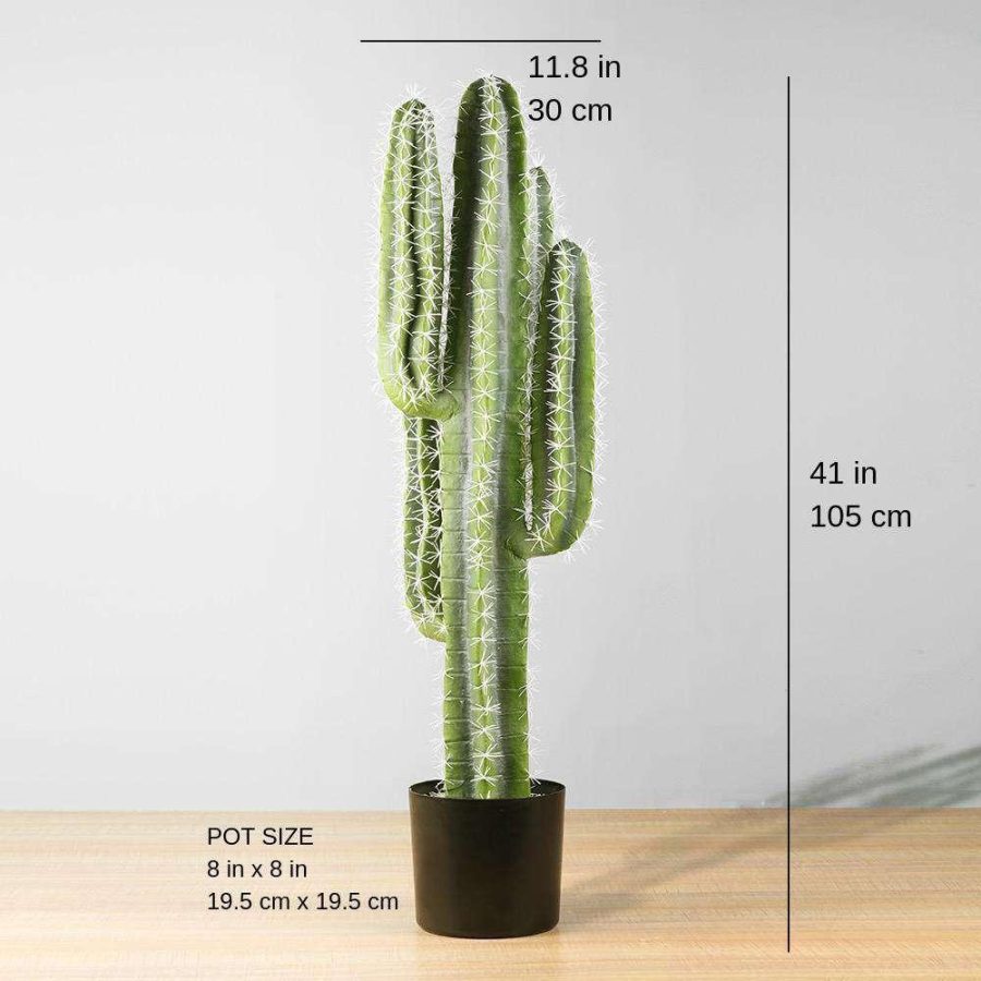 Tito Artificial Cactus Potted Plant 41” | Artificial Plants & Trees Artificial Plants Artificial Plants & Trees