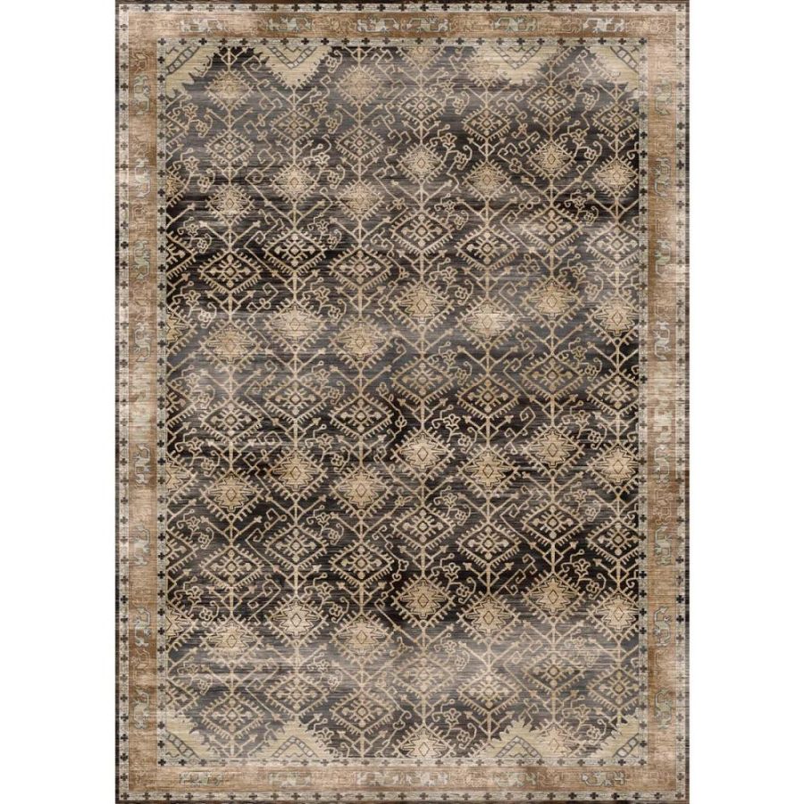 Wilma Black Natural Rug – 3×5 Rugs – Premium Linen | 3×5 Rugs 3x5 Rugs 3x5 Rugs