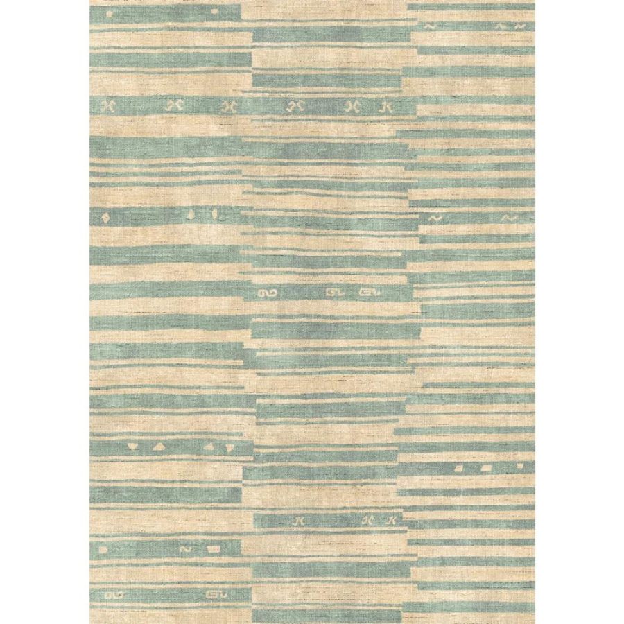 Xelara Natural Teal Rug – 2.5×7 Rugs – Premium Linen | 2.5×7 Rugs 2.5x7 Rugs 2.5x7 Rugs