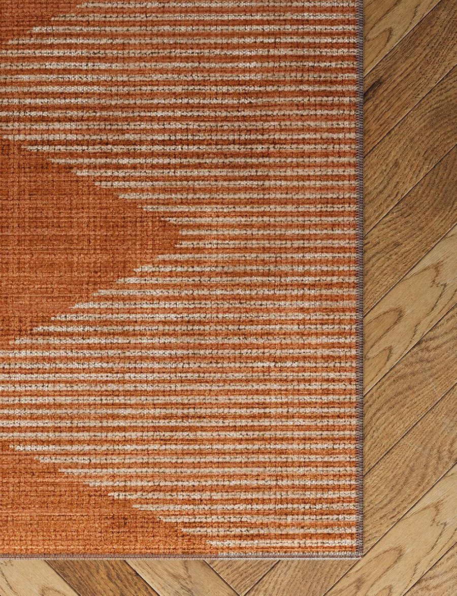 Zona Orange Rug – 5×7 Rugs – Premium Linen | 5×7 Rugs 5x7 Rugs 5x7 Rugs