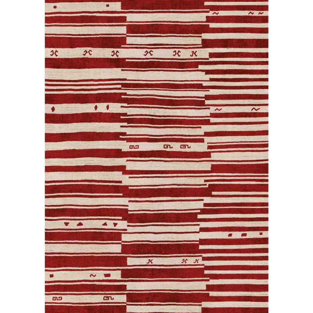 Xelara Natural Burgundy Rug – 2.5×16 Rugs – Premium Linen | 2.5×16 Rugs 2.5x16 Rugs 2.5x16 Rugs