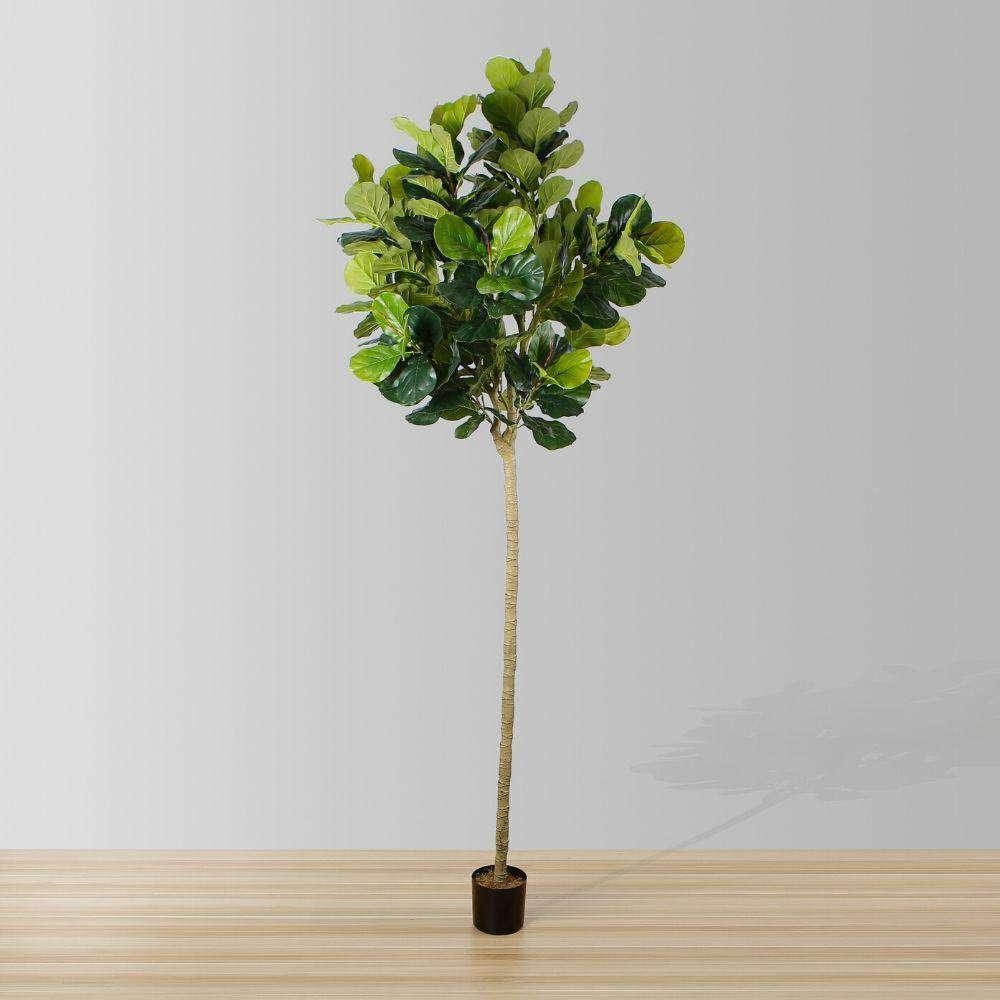 Adelia Artificial Fiddle Leaf Potted Plant 10′ | Artificial Plants & Trees Artificial Plants Artificial Plants & Trees